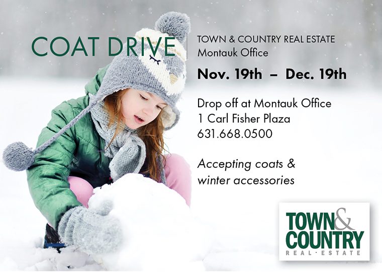 Town &#038; Country East End Winter Coat Drive, Town &amp; Country Real Estate