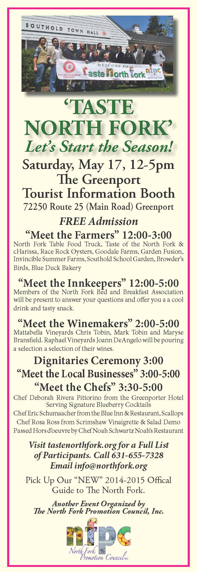, Taste North Fork 2014, Town &amp; Country Real Estate