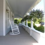 Porches with Rocking Chairs at the Blue Inn