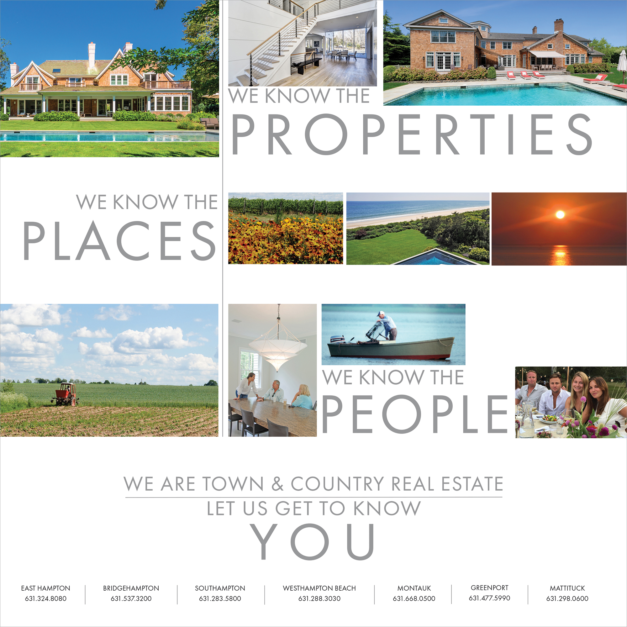 Town & Country Real Estate Branding Ads